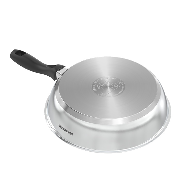 Chảo inox Impact Sunhouse ECO IN16M3