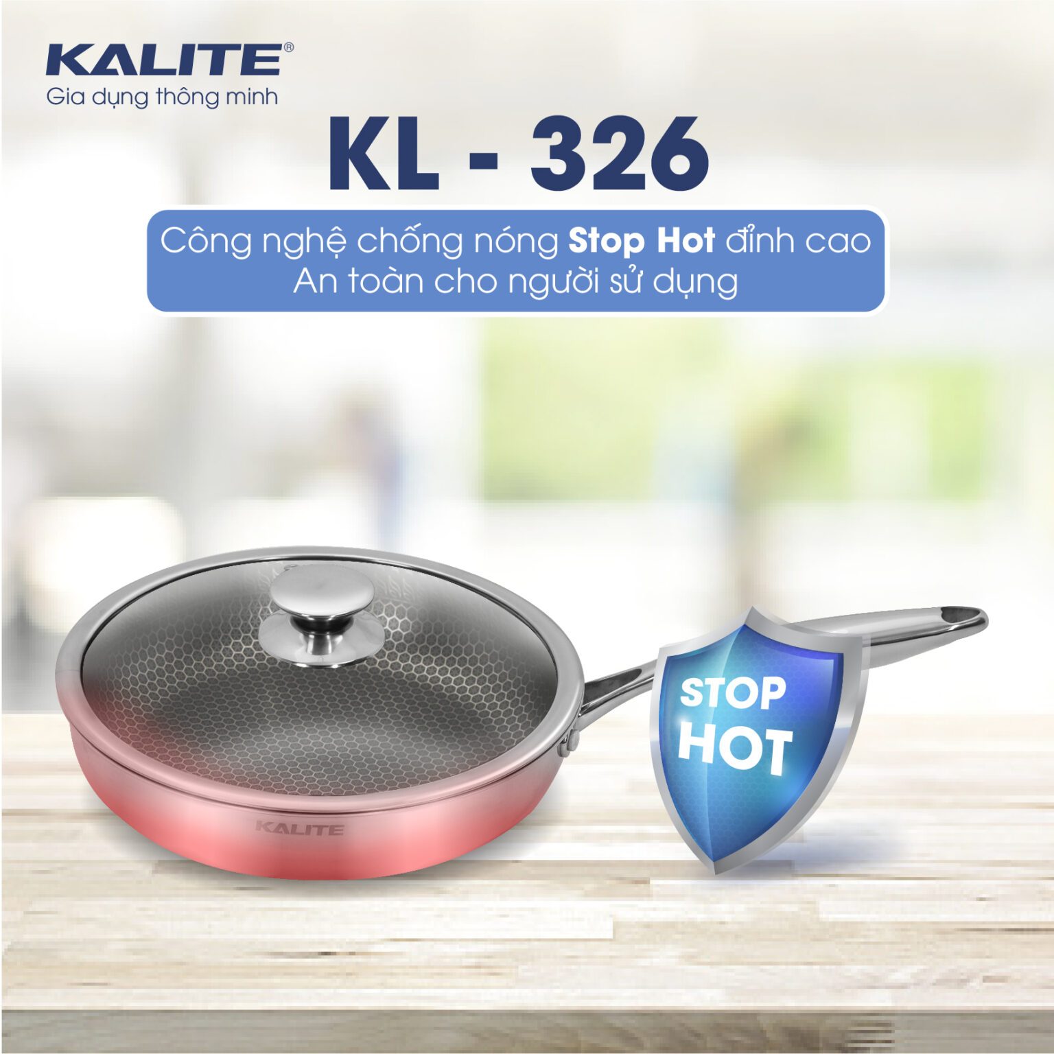 Chảo Inox KALITE KL-326