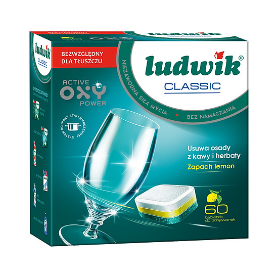 Viên rửa bát Classic Ludwik 60 viên