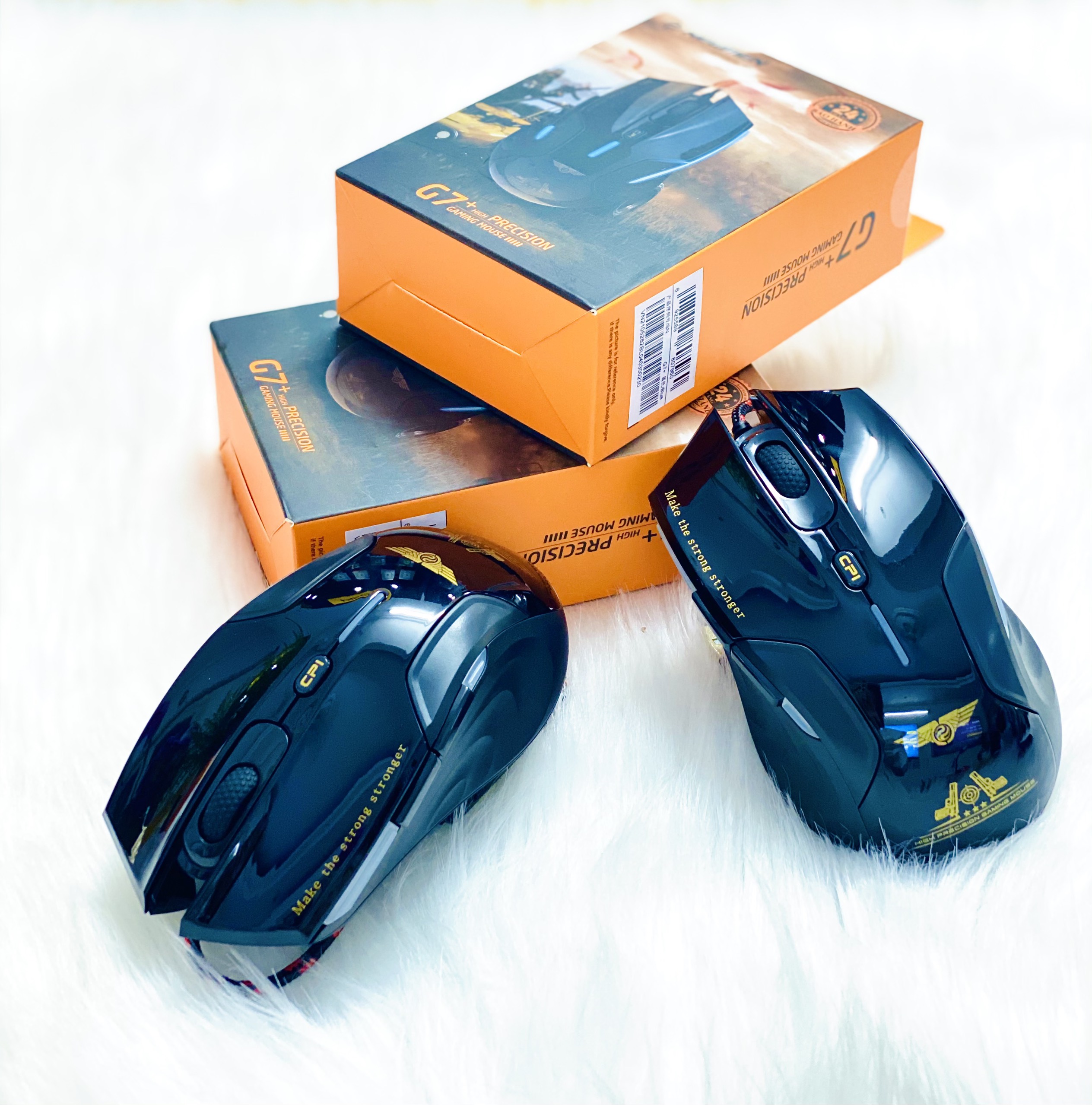 Chuột có dây Gaming NEWMEN G7+ Black NEW VI