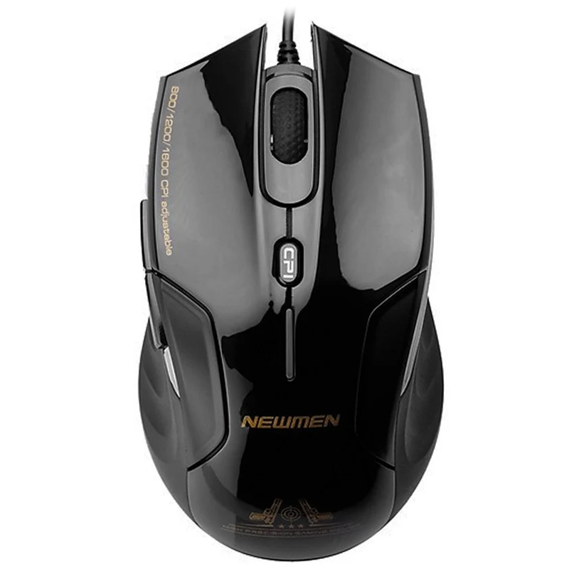 Chuột có dây Gaming NEWMEN G7+ Black NEW VI