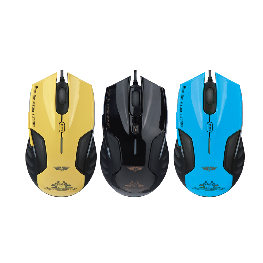 Chuột có dây Gaming NEWMEN G7+ Yellow NEW VI
