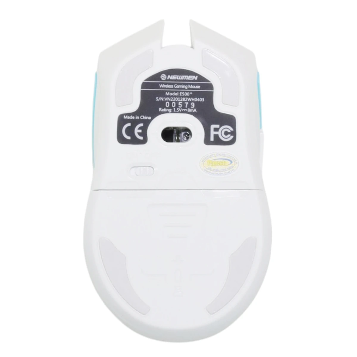 Chuột không dây Dual Mode Newmen E500 Pro, White, NEW VI