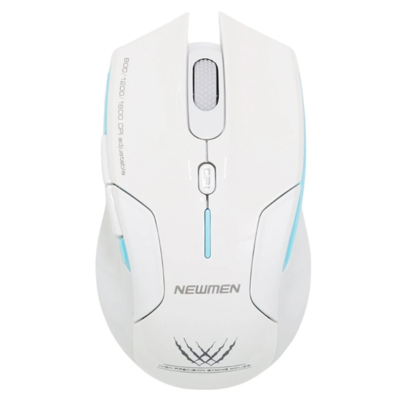 Chuột không dây Dual Mode Newmen E500 Pro, White, NEW VI