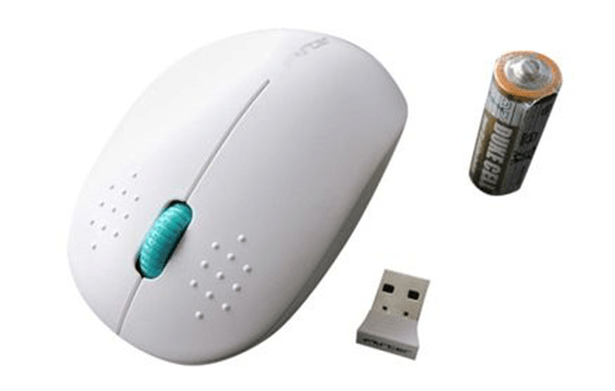 Chuột không dây Forter V181 (màu trắng)