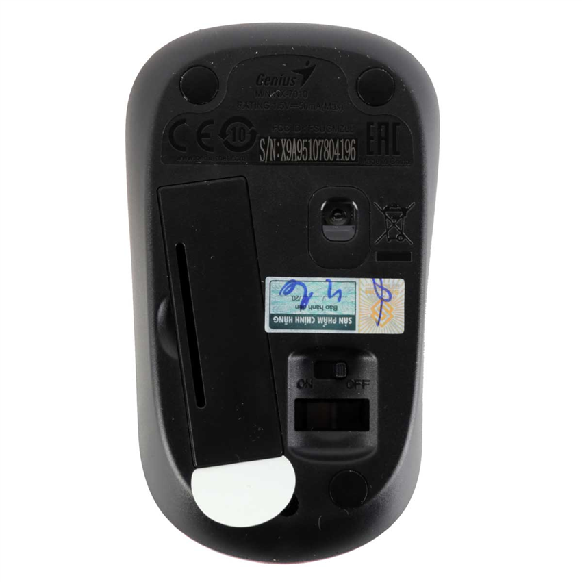 Chuột không dây Genius NX-7010 màu đỏ