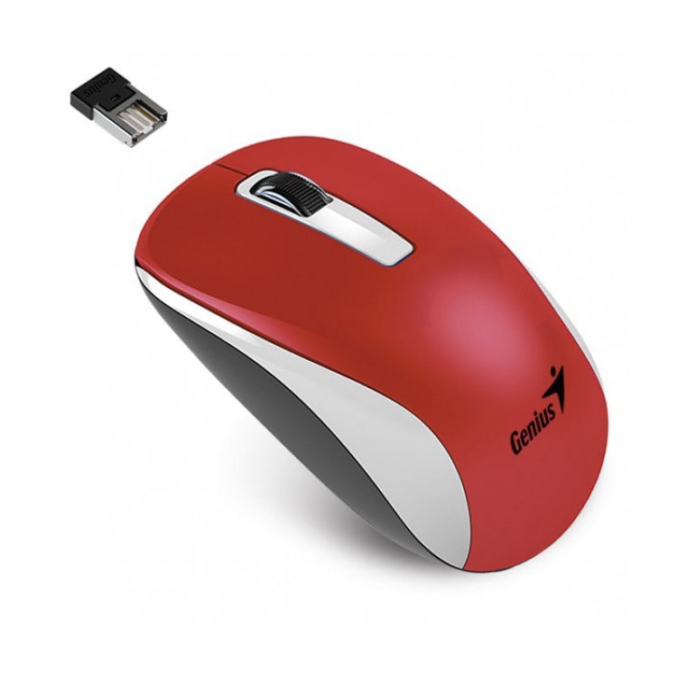 Chuột không dây Genius NX-7010 màu đỏ