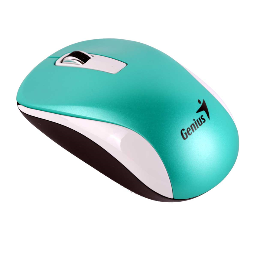 Chuột không dây Genius NX-7010 màu xanh ngọc