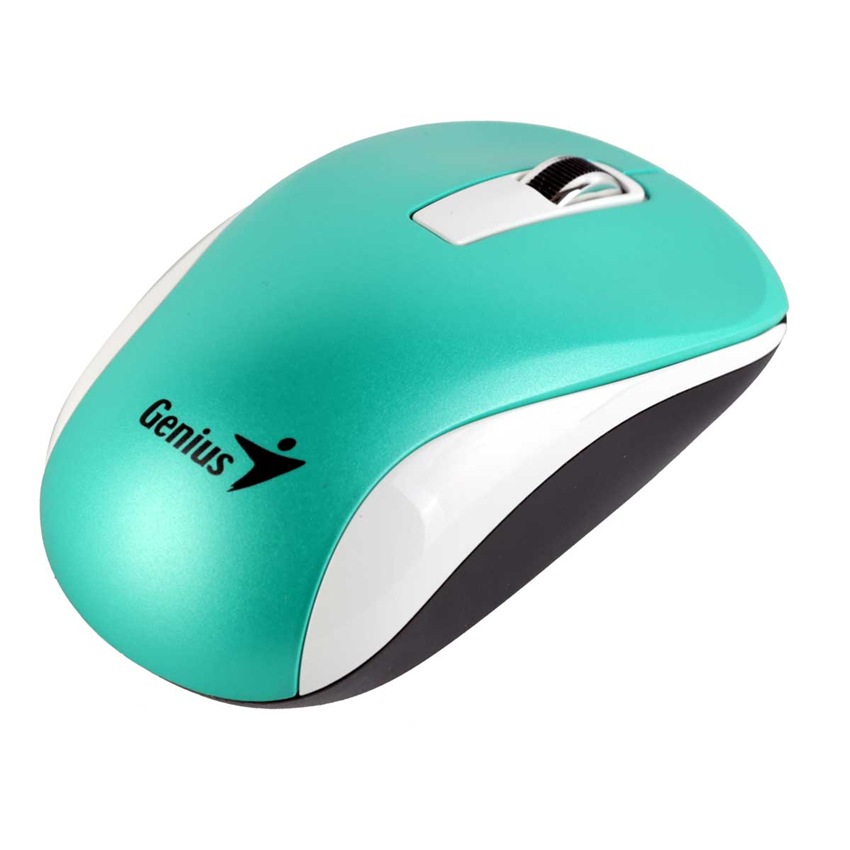 Chuột không dây Genius NX-7010 màu xanh ngọc