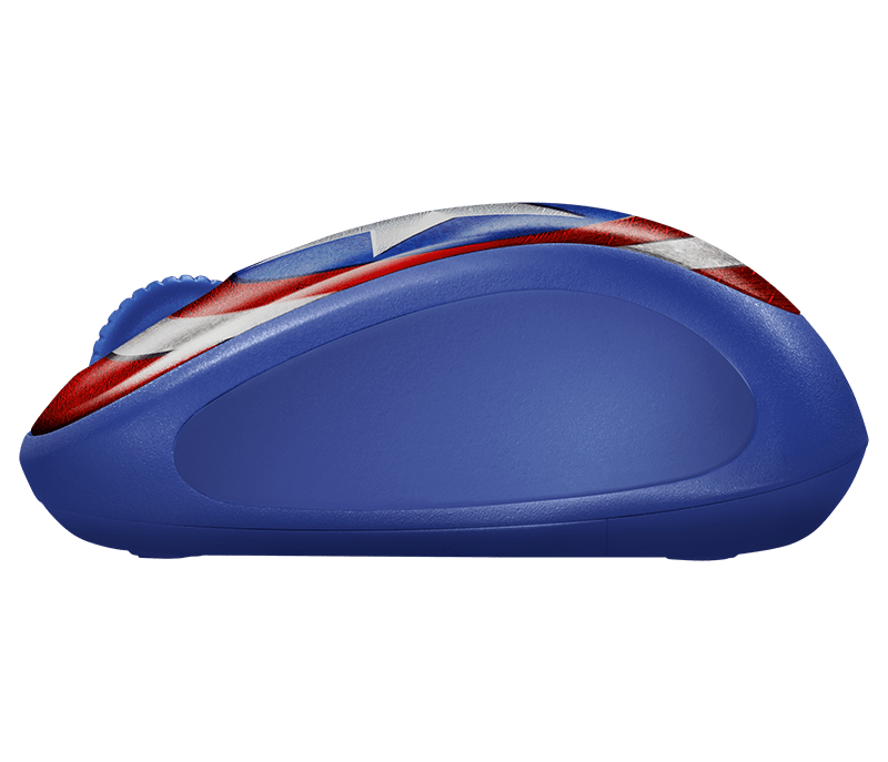 Chuột không dây Logitech M238 CAPTAIN AMERICA (910-005561)