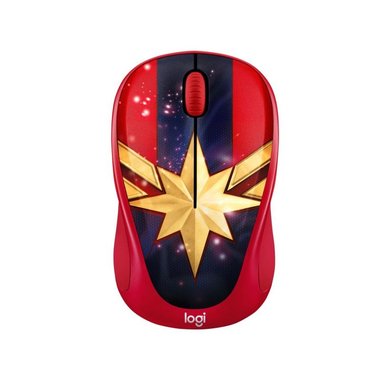 Chuột không dây Logitech M238 CAPTAIN MARVEL (910-005562)