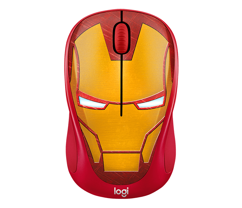 Chuột không dây Logitech M238 IRON MAN (910-005560)