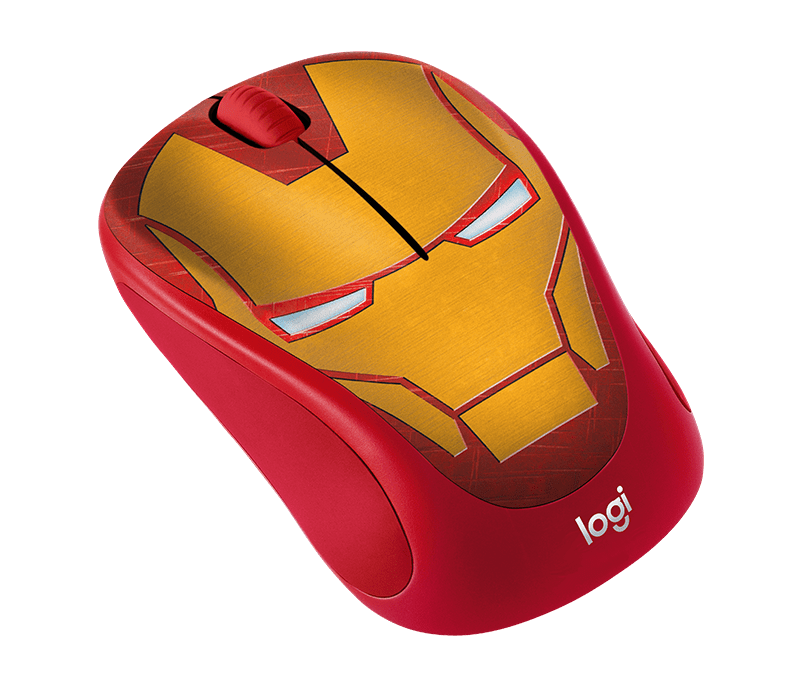 Chuột không dây Logitech M238 IRON MAN (910-005560)