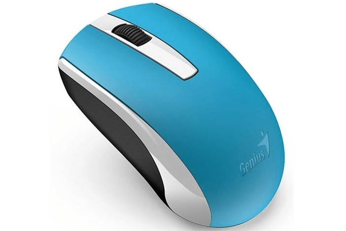 Chuột không dây pin sạc Genius ECO 8100 màu xanh dương