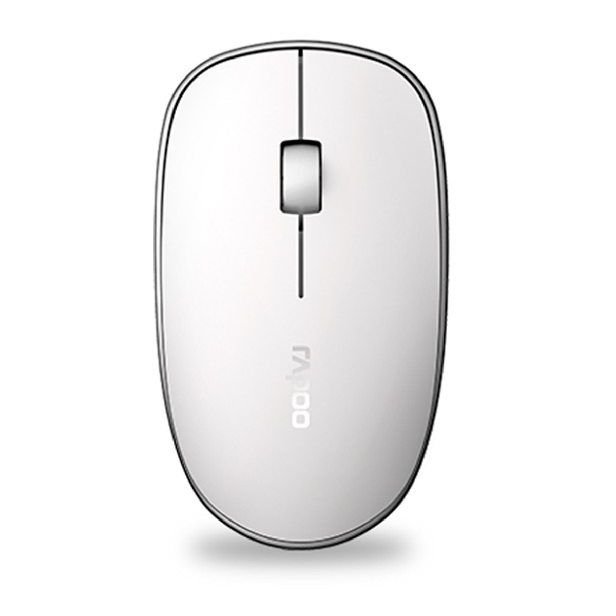Chuột không dây đa kết nối Wireless và Bluetooth Rapoo M200 Silen Trắng