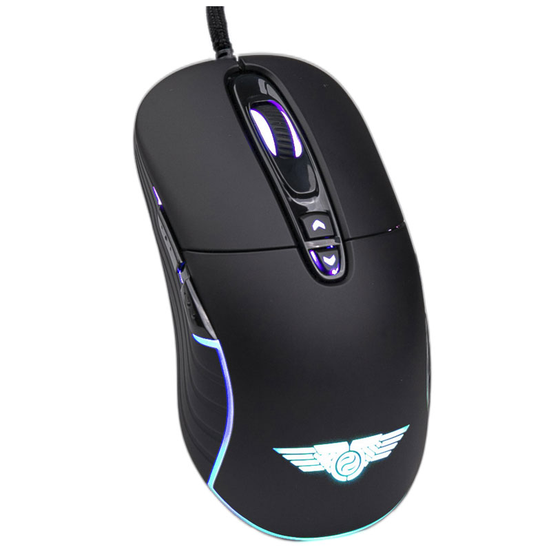 Chuột máy tính có dây Gaming Newmen GX6-S, Đen