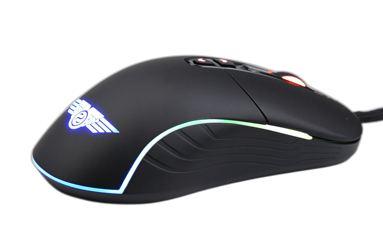 Chuột máy tính có dây Gaming Newmen GX6-S, Đen