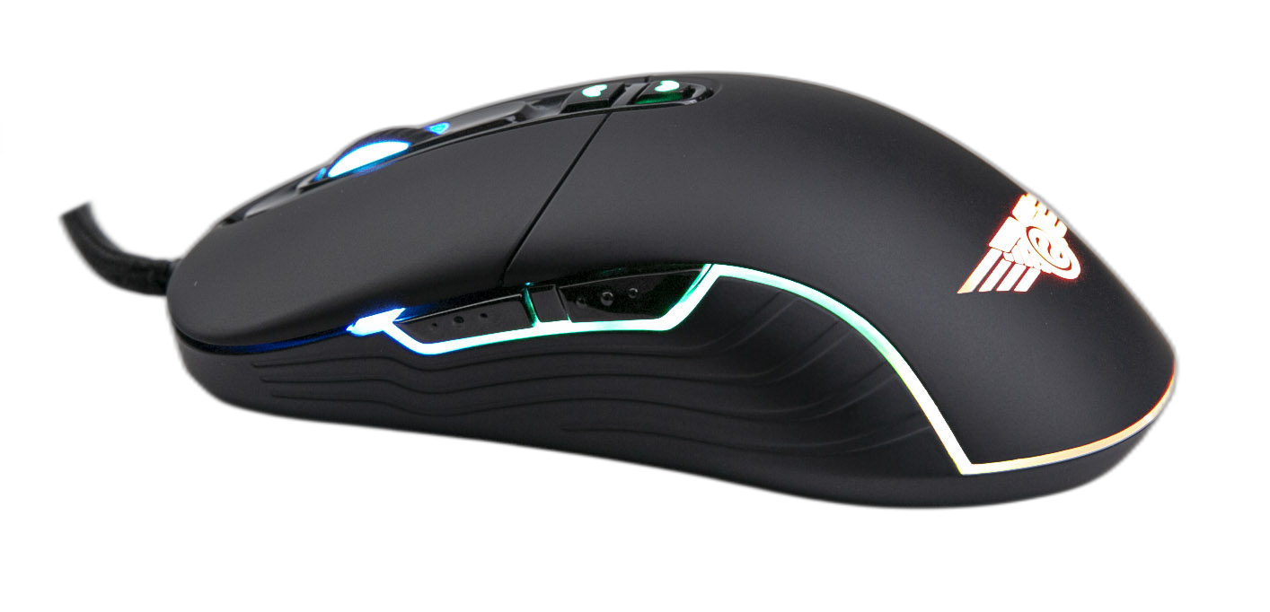 Chuột máy tính có dây Gaming Newmen GX6-S, Đen