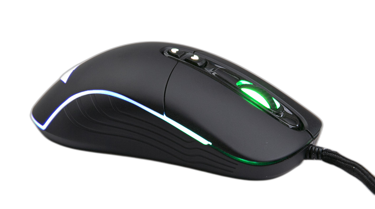 Chuột máy tính có dây Gaming Newmen GX6-S, Đen