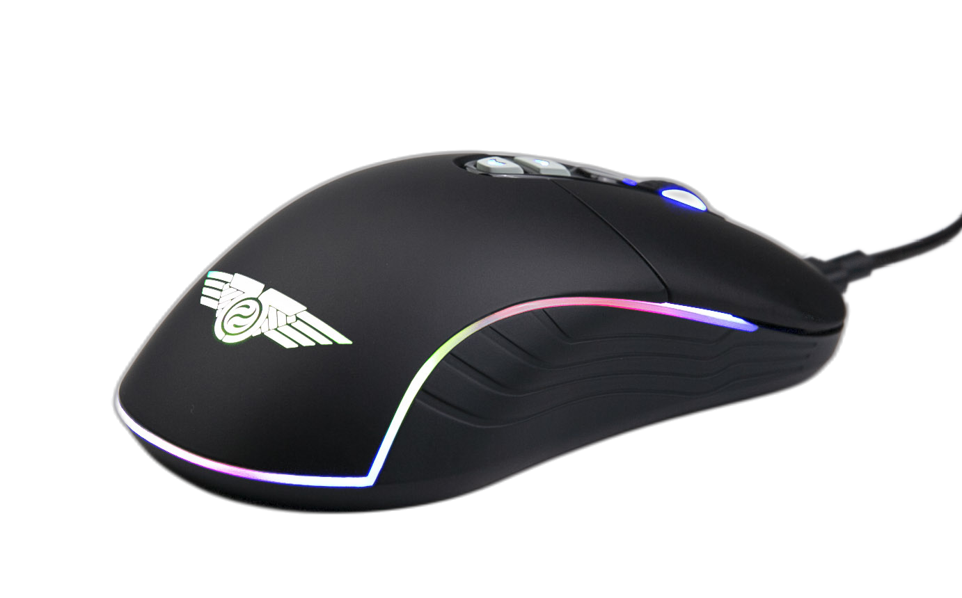 Chuột máy tính có dây Gaming Newmen GX6-S, Đen