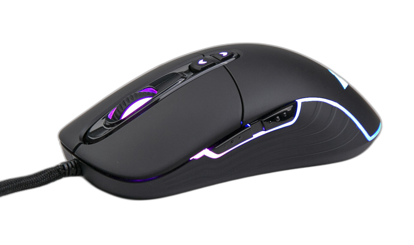 Chuột máy tính có dây Gaming Newmen GX6-S, Đen