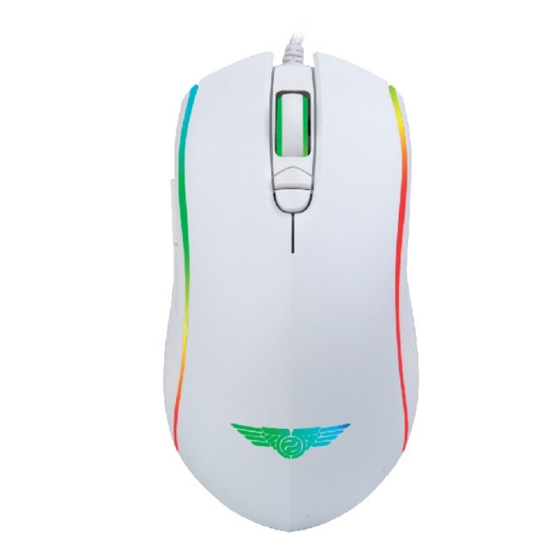 Chuột máy tính có dây Gaming Newmen GX9 , màu trắng