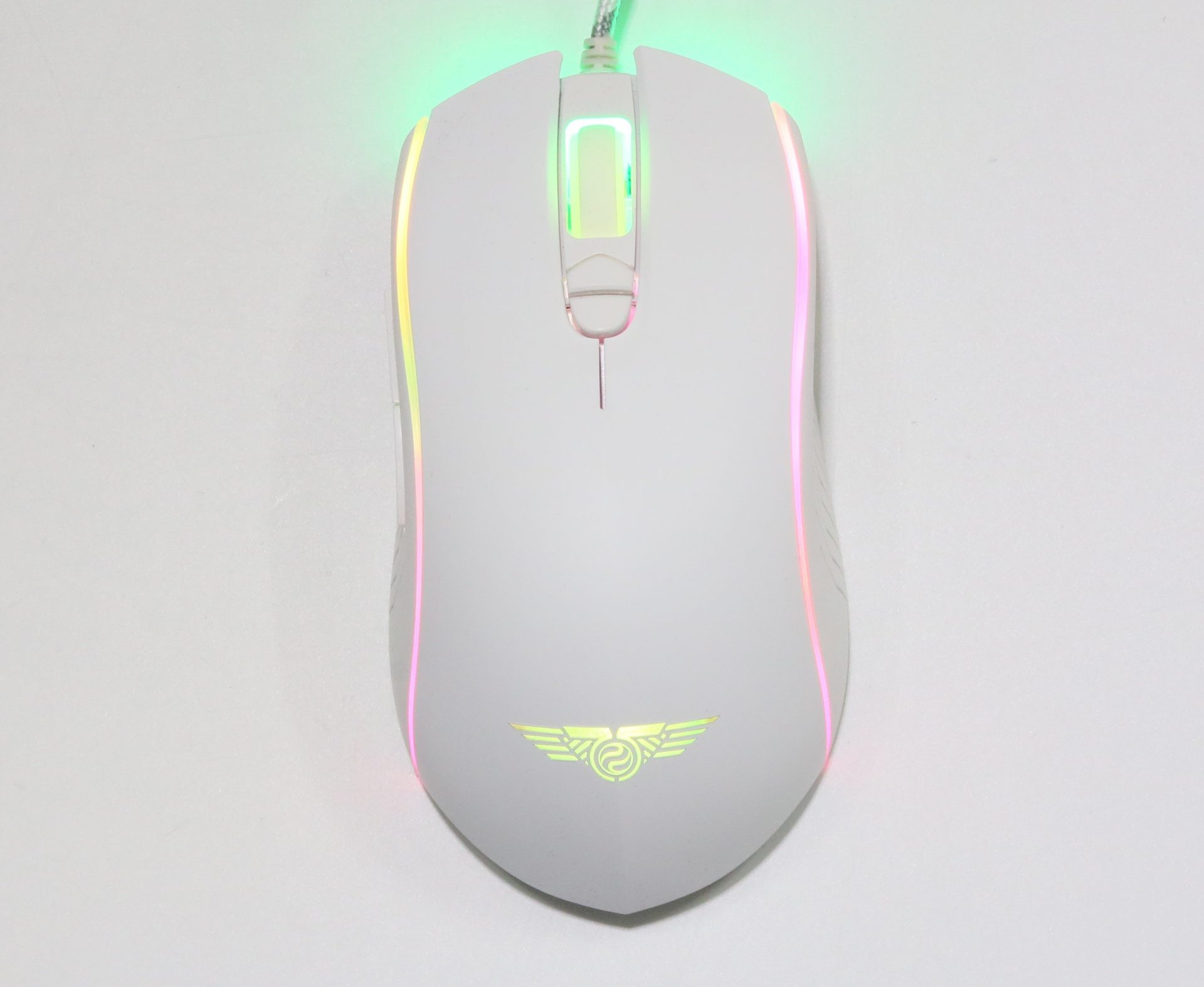 Chuột máy tính có dây Gaming Newmen GX9 , màu trắng