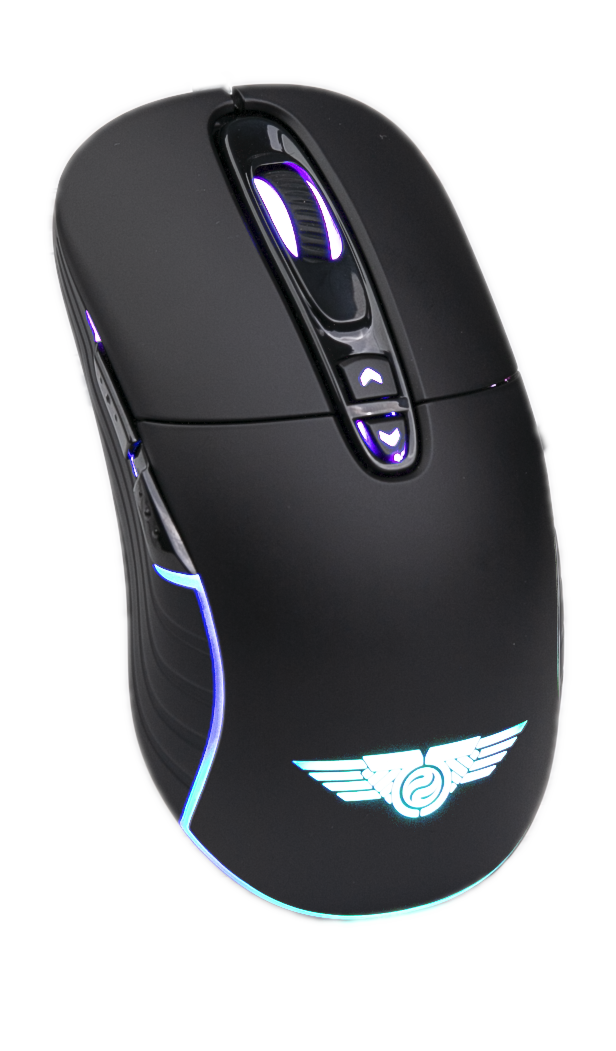 Chuột máy tính không dây Gaming Newmen WGX6 (Dual Mode Type-C & 2.4Ghz) Đen