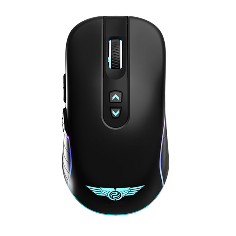 Chuột máy tính không dây Gaming Newmen WGX6 (Dual Mode Type-C & 2.4Ghz) Đen