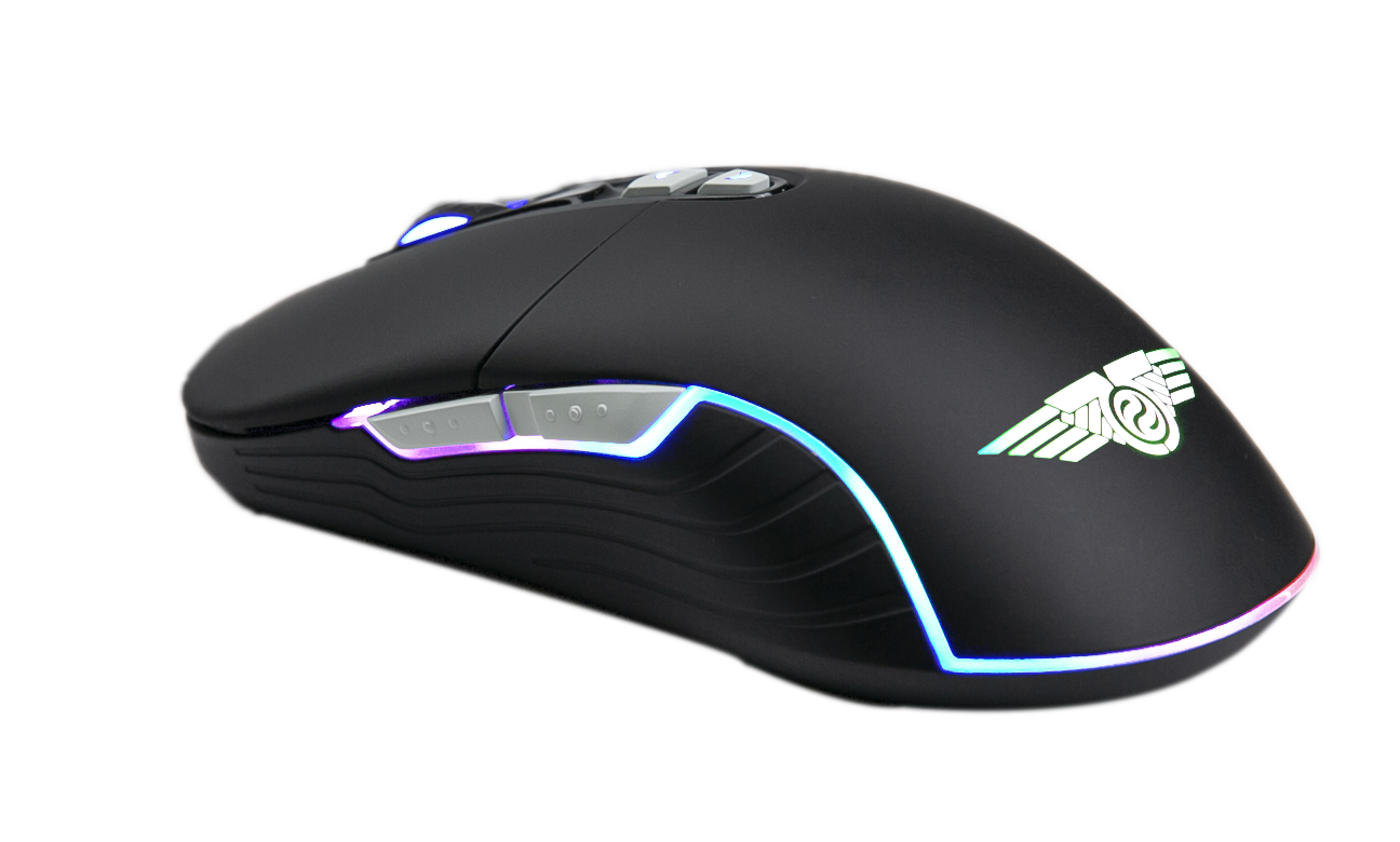 Chuột máy tính không dây Gaming Newmen WGX6 (Dual Mode Type-C & 2.4Ghz) Đen