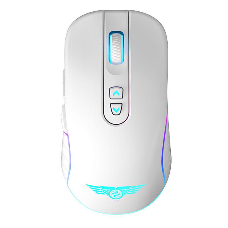 Chuột máy tính không dây Gaming Newmen WGX6 (Dual Mode Type-C & 2.4Ghz) Trắng