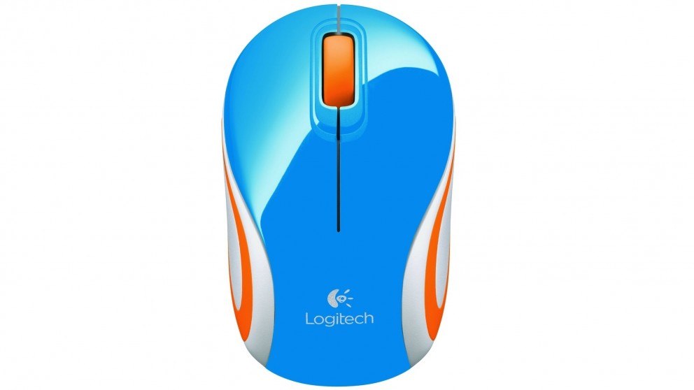 Chuột quang không dây Logitech M187 - Blue
