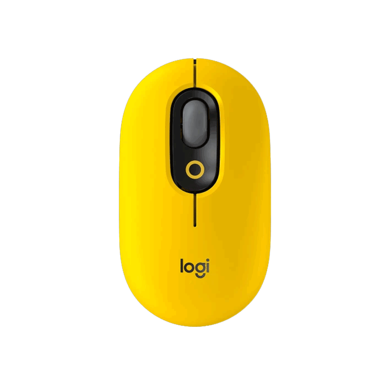 Chuột quang không dây Logitech Pop mouse - Vàng