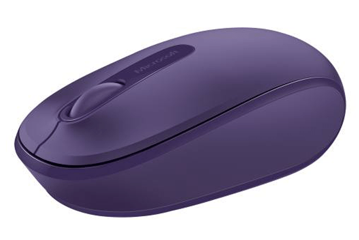 Chuột quang không dây Microsoft Mobile Mouse 1850 (Tím)