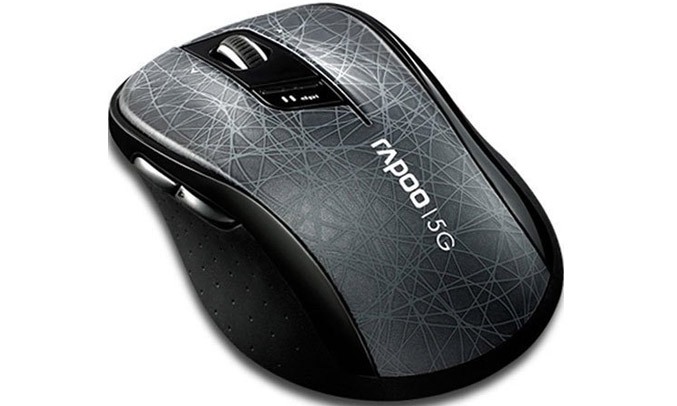 Chuột quang không dây Rapoo 7100P màu xám