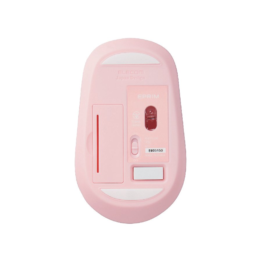 Chuột không dây BlueLED ELECOM M-DY12DBPN Hồng
