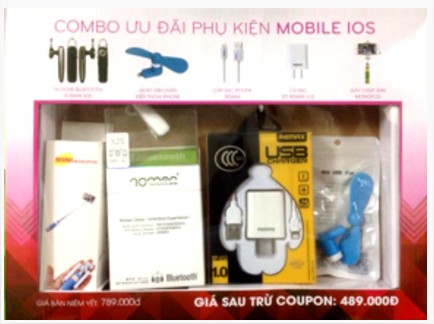 Combo phụ kiện Mobile IOS