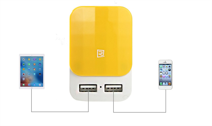 Củ sạc 2 cổng USB Remax 2.4A Beetle RP - U25