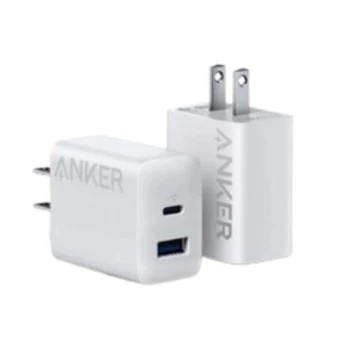 Củ sạc Anker 312 1C1A 20W (with USB-C Cable) Trắng (White) B2B_B2348