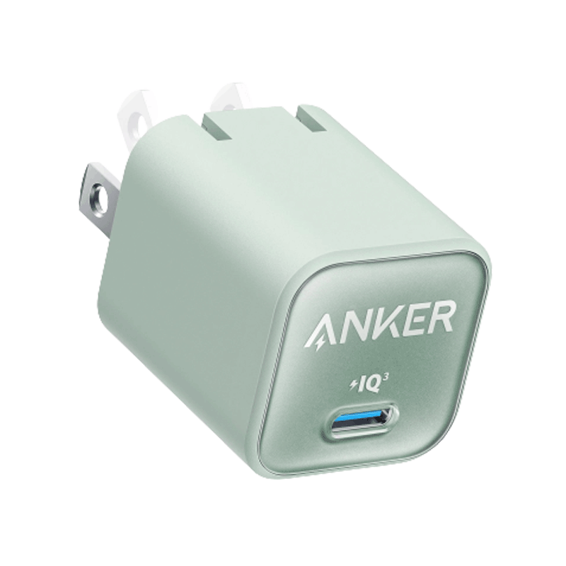 Củ sạc Anker 511 Nano 3 1C 30W màu xanh lá (green) B2B_A2147J61
