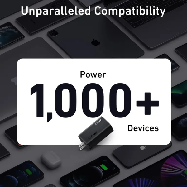 Củ sạc Anker 737 GaNPrime 2C1A 120W Đen (Black) B2C_A2148111