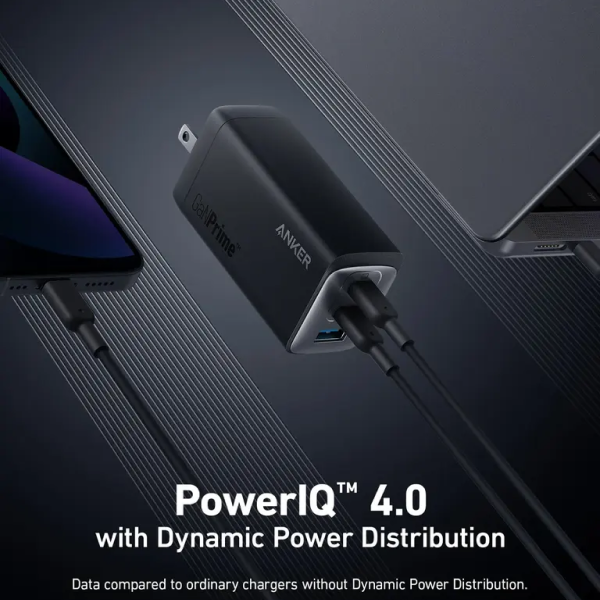 Củ sạc Anker 737 GaNPrime 2C1A 120W Đen (Black) B2C_A2148111