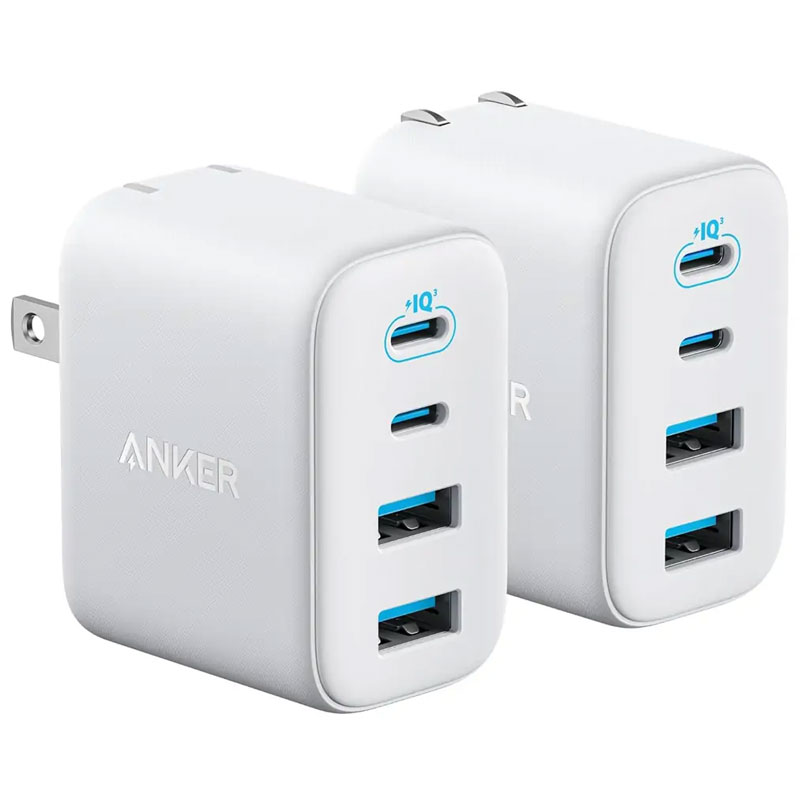 Củ sạc Anker Zolo 2C2A 50W Trắng (White) B2B_A121E