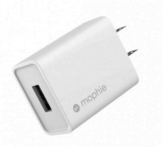Củ sạc Mophie 2A 1USB - 10w -A White