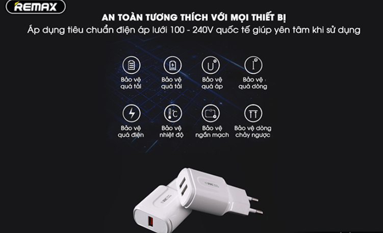 Củ sạc nhanh 1 cổng sạc WK WP-U66 Michon