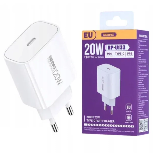 Củ sạc nhanh REMAX Kiddy Series PD20W RP-U133
