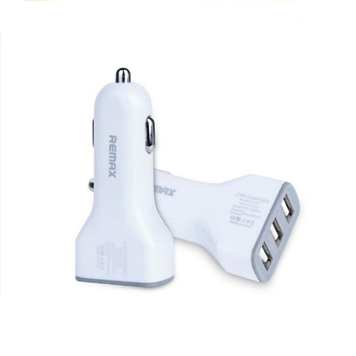 Củ sạc ô tô 3 cổng USB 3.6A Remax Jian CC - 301