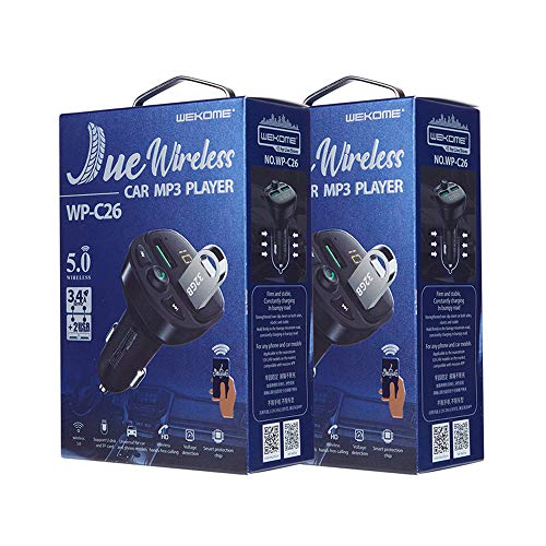 Củ sạc oto đa năng tích hợp thẻ nhớ và bluetooth player car WK WP-C26