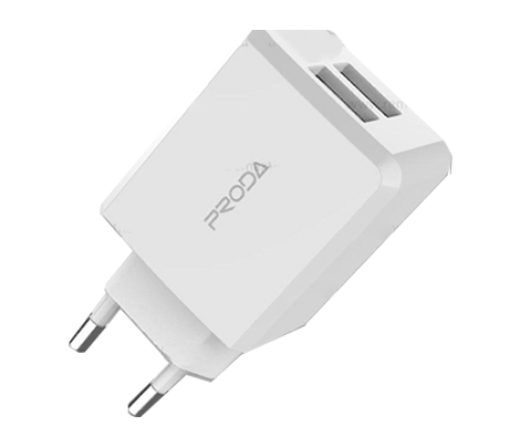 Củ sạc Remax Linshy Pro 2.1A 2USB Charger Adapter PD-A22 EU - BH 30 ngày
