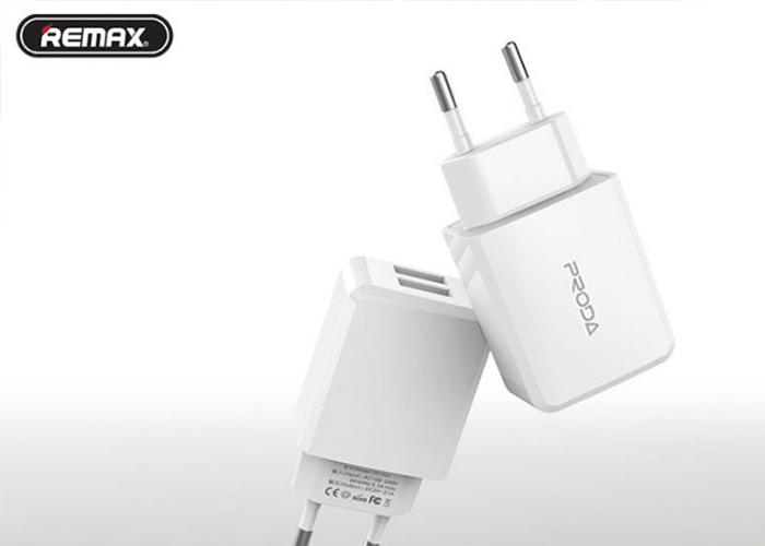 Củ sạc Remax Linshy Pro 2.1A 2USB Charger Adapter PD-A22 EU - BH 30 ngày